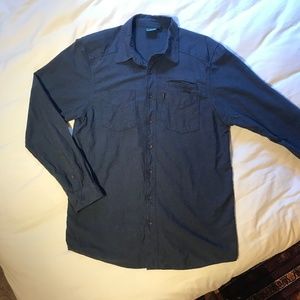 Lightweight Cotton Button-Up Shirt